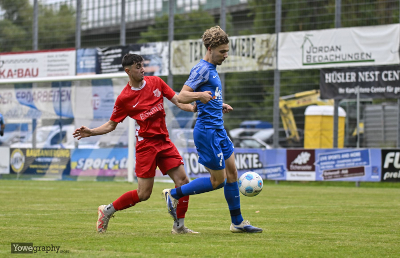 FC Eichenzell - SV Hofbieber: Julian von Keitz gegen Philipp Pfeiffer