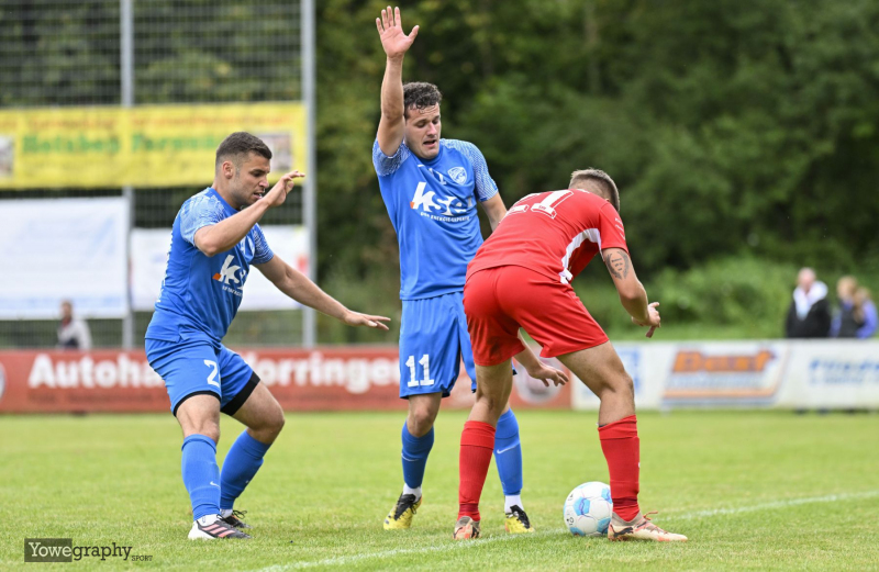FC Eichenzell - SV Hofbieber: David Heil gegen Yannik Bleuel