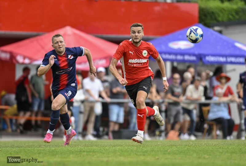 SG Sickels - TSV Künzell: Marcel Huder gegen Angel Natsev