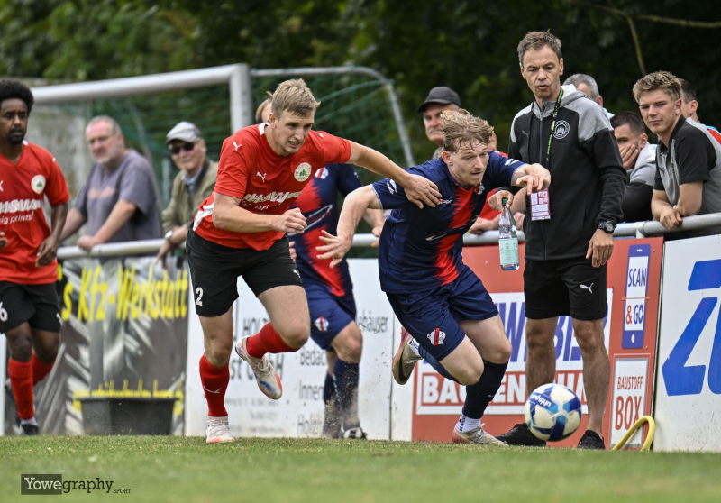 SG Sickels - TSV Künzell: Jannes Schramm gegen Nils Rathjen