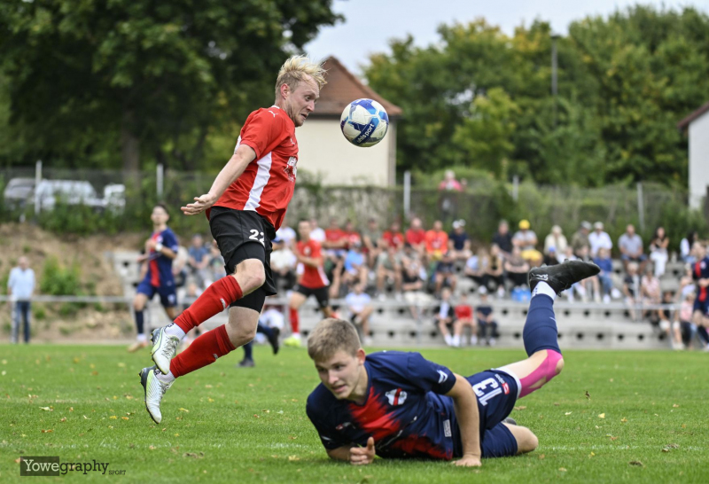 SG Sickels - TSV Künzell: Louis Winkow gegen Marius Zentgraf