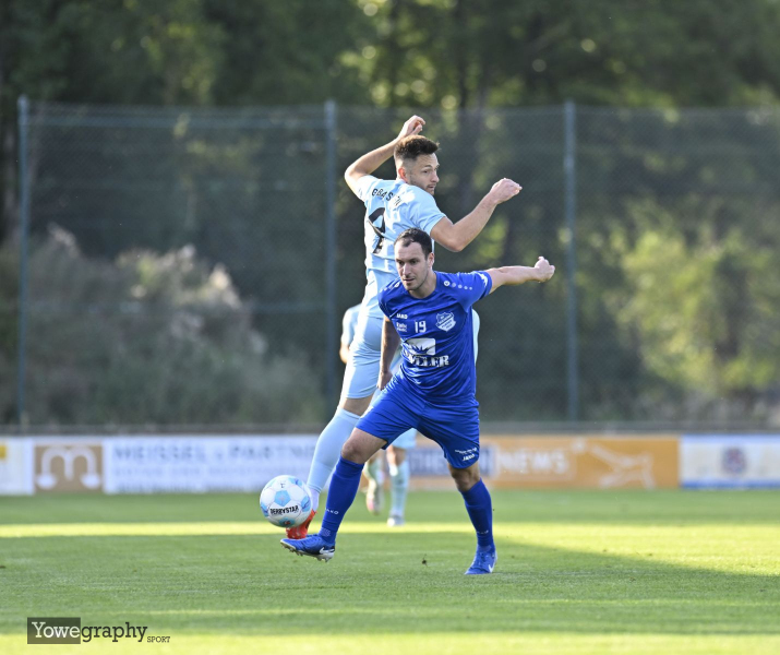 SV Flieden - SG Bad Soden: Marius Kullmann gegen Mirza Kovac