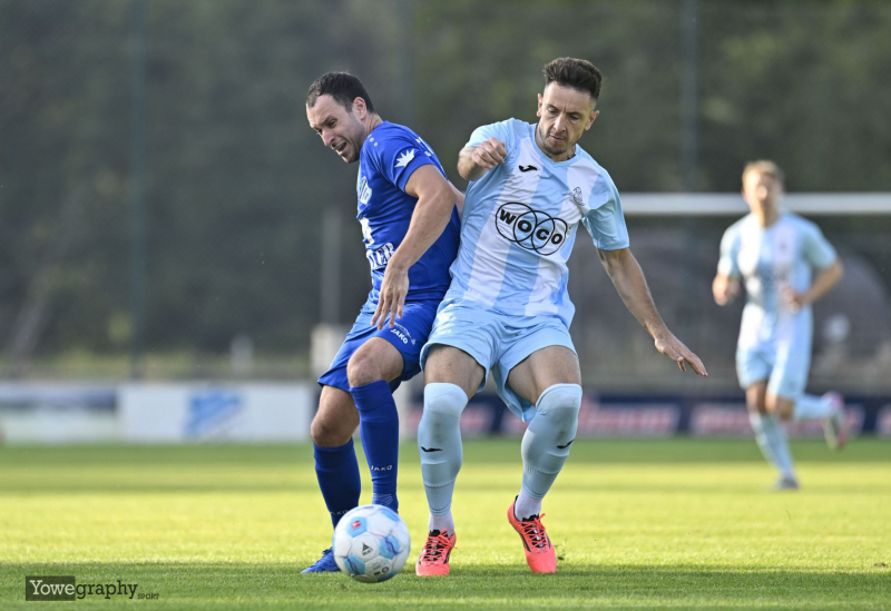 SV Flieden - SG Bad Soden: Marius Kullmann gegen Mirza Kovac
