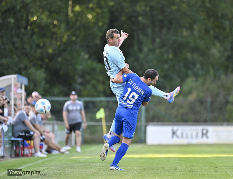 SV Flieden - SG Bad Soden: Lukas Ehlert gegen Marius Kullmann