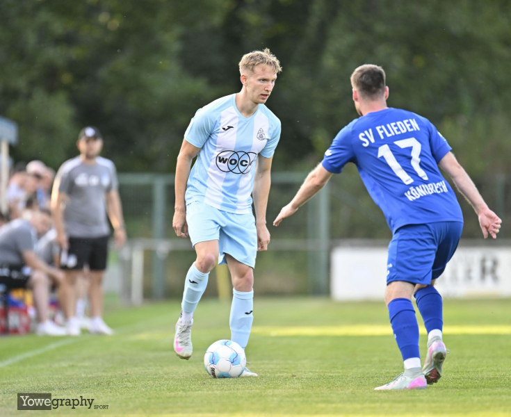 SV Flieden - SG Bad Soden: Nico Damm gegen Pascal Manss