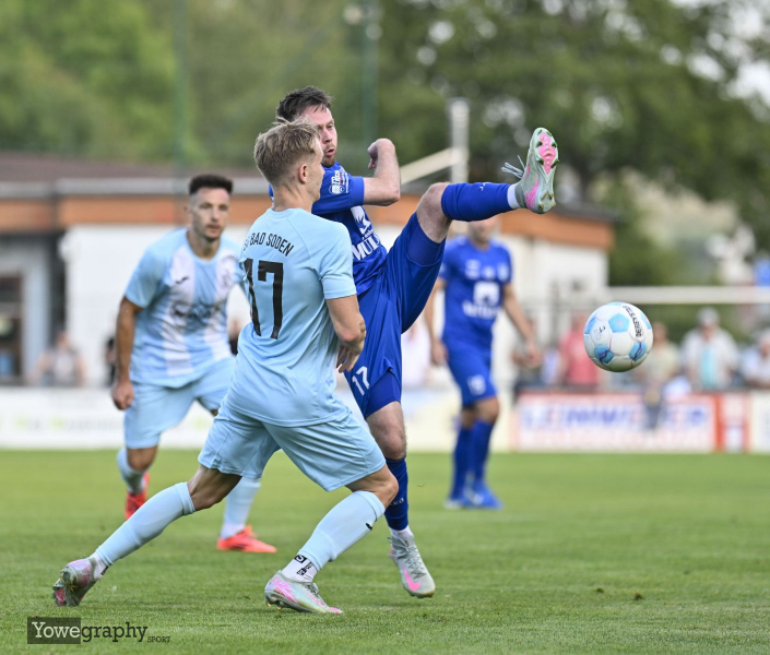 SV Flieden - SG Bad Soden: Nico Damm gegen Pascal Manss