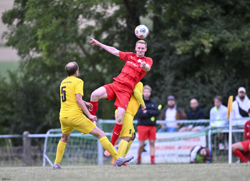 SC Motten - SV Hofbieber II: Robin Fischer gegen Marius Gruber
