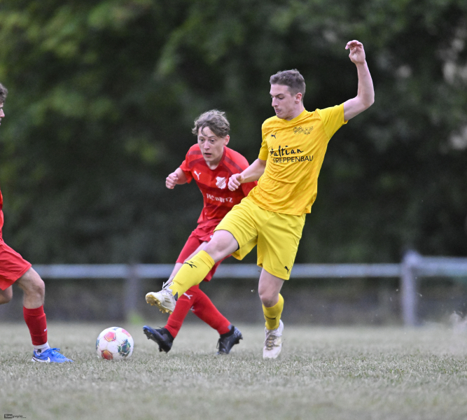 SC Motten - SV Hofbieber II: Julius Mott gegen Tim Pfleger