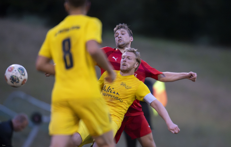 SC Motten - SV Hofbieber II: Niko Schreiner gegen Johannes Rehberg
