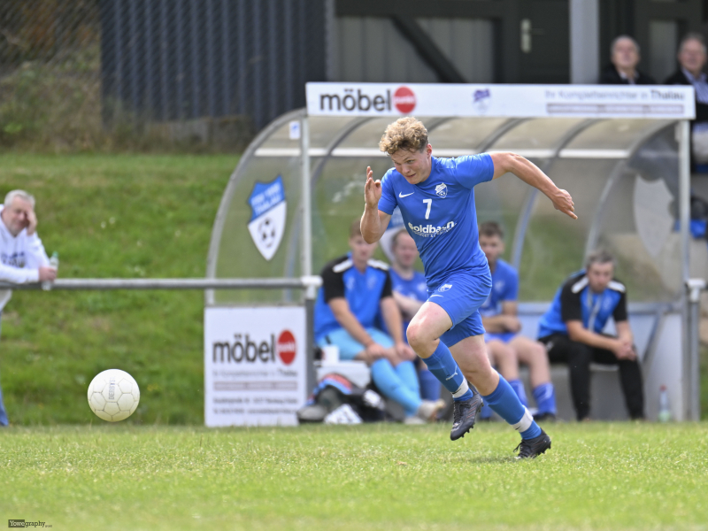 FSV Thalau II - SG Künzell III Bachrain II: Korbinian Gross