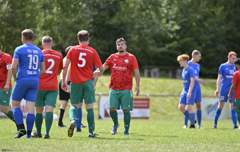 FSV Thalau II - SG Künzell III Bachrain II: Niko Diegelmann