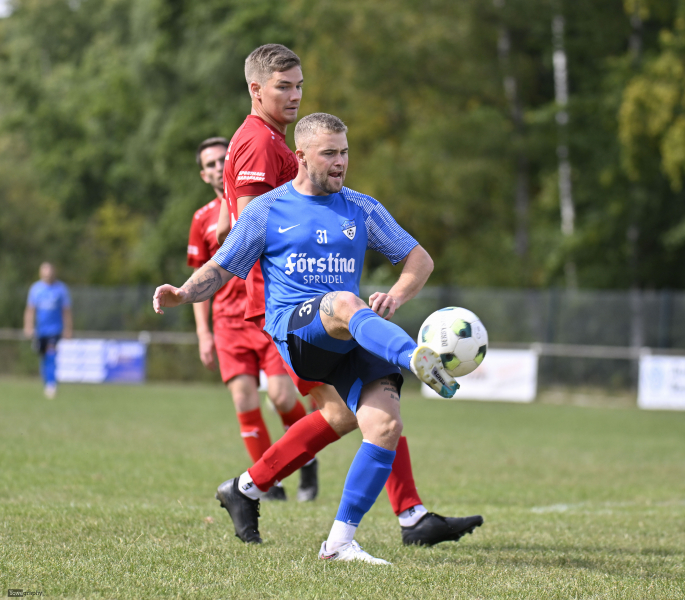 FSV Thalau - SV Großenlüder: Yannick Hohmann gegen Steffen Lüdicke