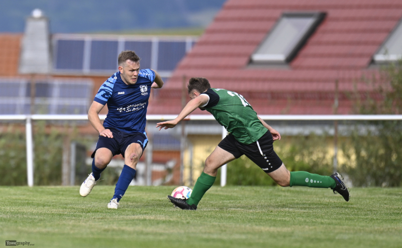 SG Reulbach Brand - SG Hilders Simmershausen: Franz Faulstich gegen Fabian Link