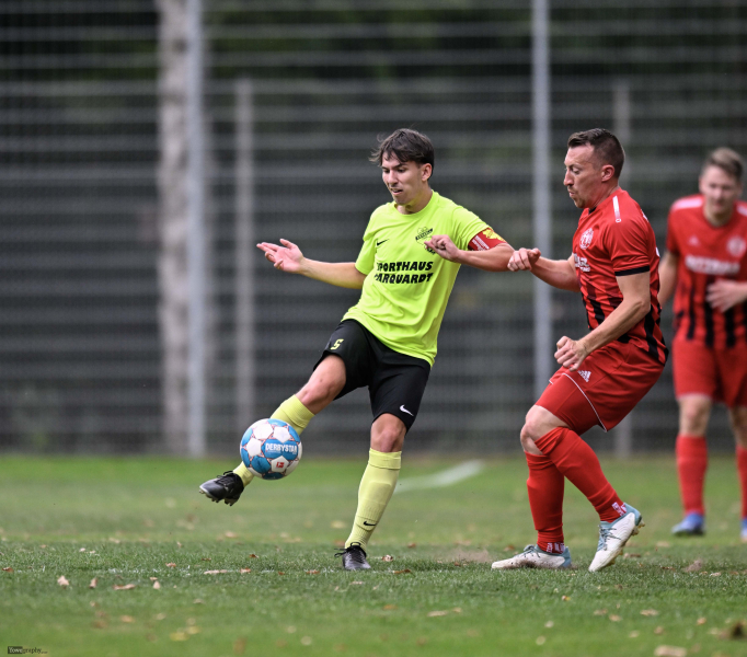 KSV Niesig gegen SG Kerzell II Löschenrod II: Janne Winter gegen Patrick Broschke
