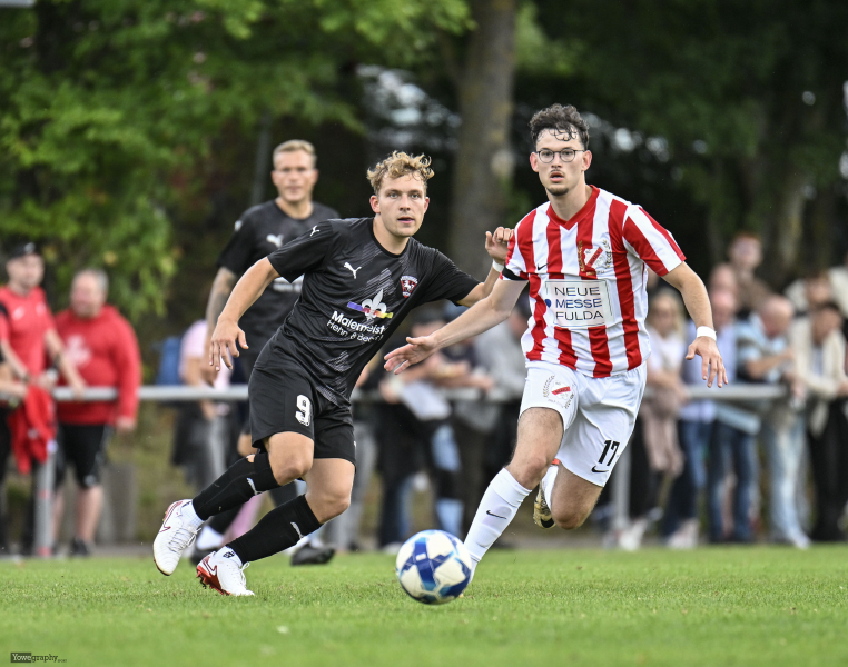 SG Sickels - SG Bronnzell: Linus Gaube mit Cedric Bickert