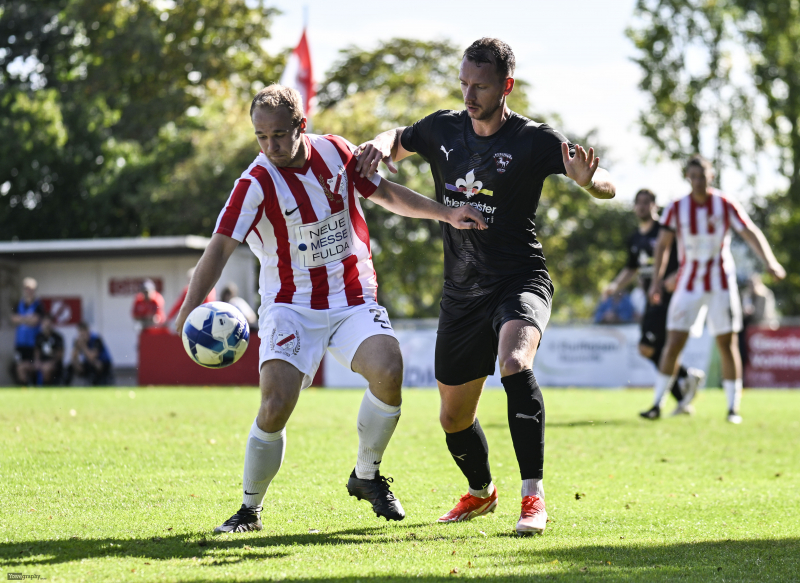 SG Sickels - SG Bronnzell: Claudius Eckard gegen Marek Weber