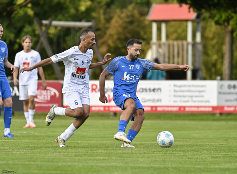 FC Eichenzell - SV Flieden: Marc Götze gegen Zakaria Chahibi