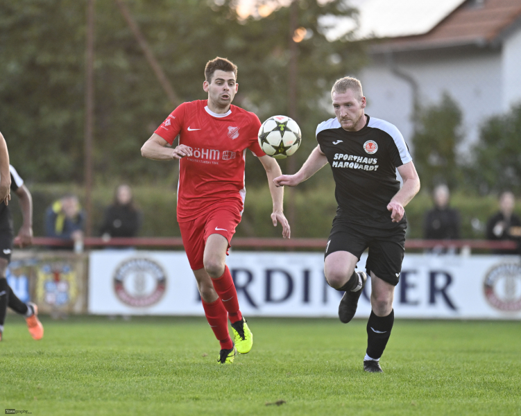 SV Hofbieber - SG Johannesberg: Fabio Ruppert gegen Jona Katusic
