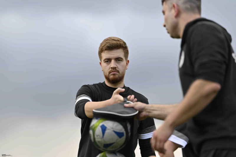 SG Haselbach - SV Burghaun: Aaron Koch