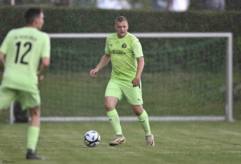 SG Haselbach - SV Burghaun: David Hohmann