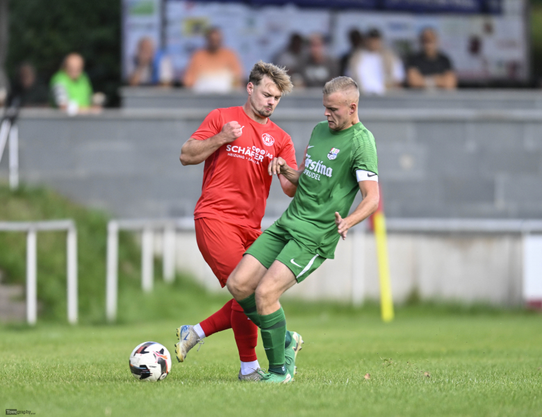 TSV Rothemann - TSG Lütter: Constantin Drimalski gegen Florian Schertell