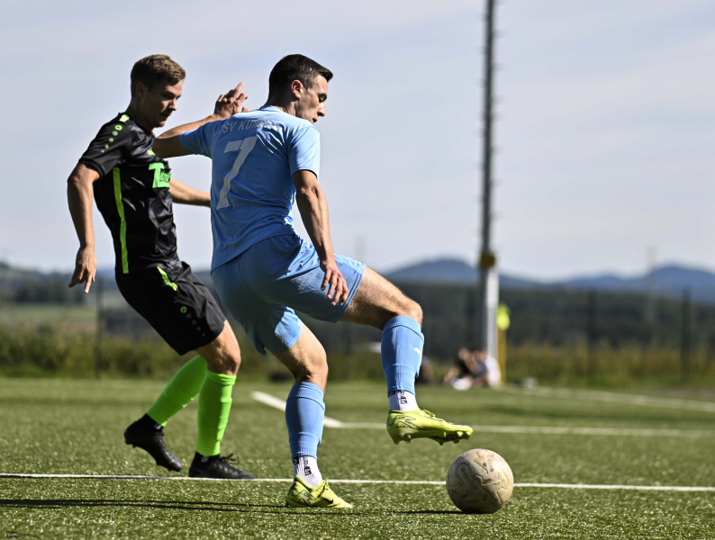 TSV Künzell - SV Großenlüder: Philipp Kraus gegen Steffen Lüdicke