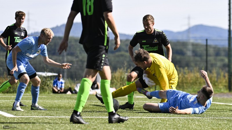 TSV Künzell - SV Großenlüder: Louis Winkow gegen Constantin Jökel