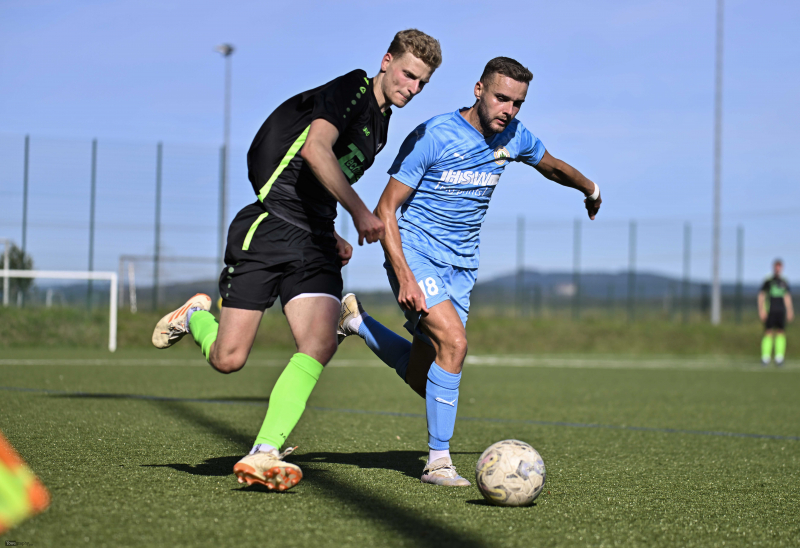 TSV Künzell - SV Großenlüder: Hendrik Auth gegen Marcel Huder