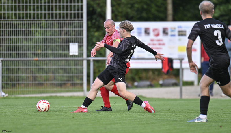 SG Rückers - TSV Künzell: Jonas Bös gegen Jonas Schmidt