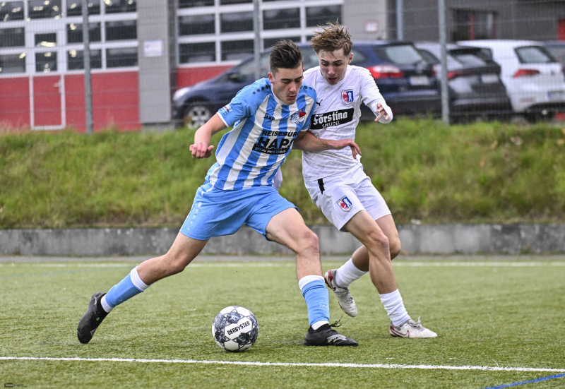 JSG Flieden Schweben - SG Barockstadt U19: Noah Sitzmann gegen Kilian Krik