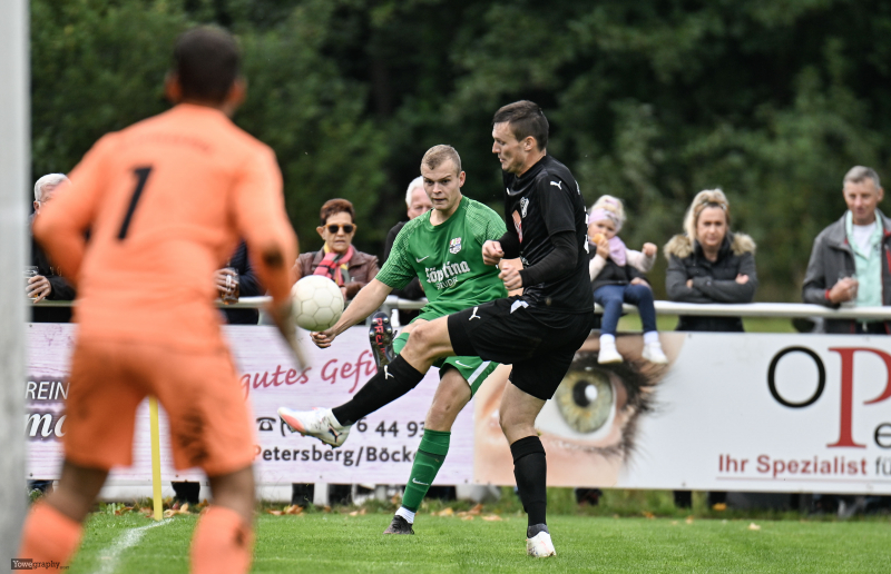 TSG Lütter - SV Mittelkalbach: Florian Schertell gegen Till Schäfer