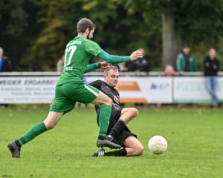 TSG Lütter - SV Mittelkalbach: Johannes Kress gegen Daniel Nüchter
