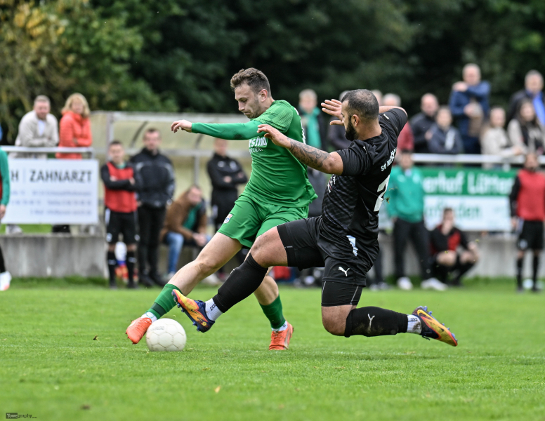 TSG Lütter - SV Mittelkalbach: Maxim Koch gegen Cihan Yildirim