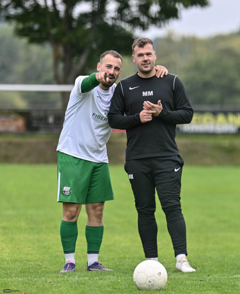 TSG Lütter - SV Mittelkalbach: Vinni Vincent Drüschler mit Elano Mario Müller