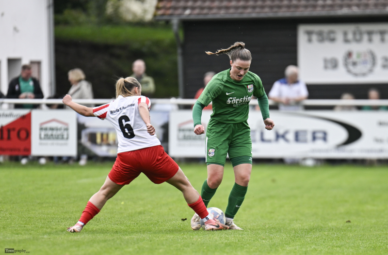 Damen TSG Lütter -  FC Schaafheim: Nadine Schöppner