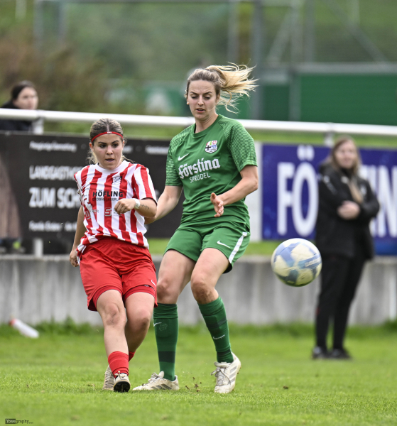 Damen TSG Lütter -  FC Schaafheim: Vanessa Klaus gegen Sara Gregorio Rodrigo