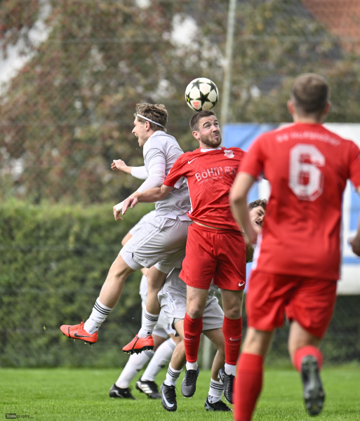 SV Hofbieber - FSV Dörnberg: Kevin Krieger gegen Max Scheuermann