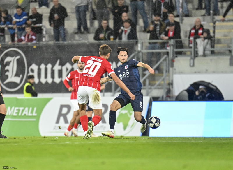OFC Kickers Offenbach - SG Barockstadt Fulda: Leon Pomnitz gegen Kristjan Arh Cesen