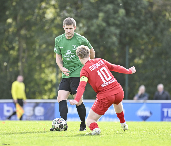SV Teutonia Großenlüder - FSG Vogelsberg: Patrick Schaaf gegen Niklas Wese