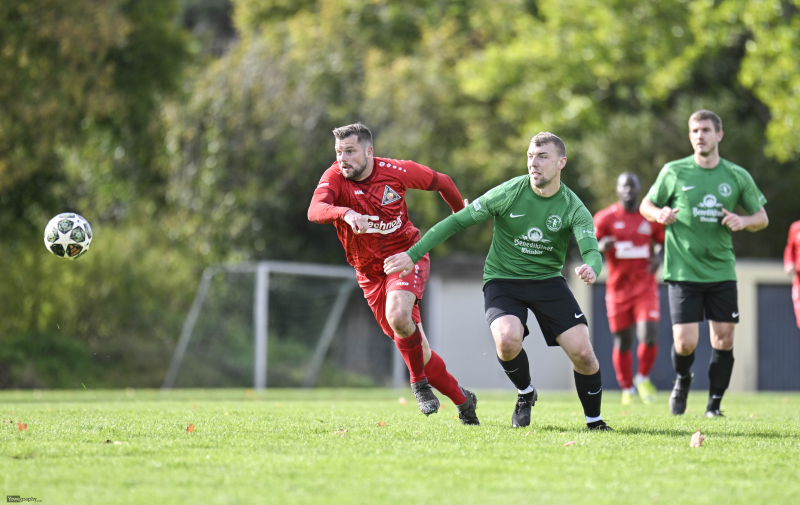 SV Teutonia Großenlüder - FSG Vogelsberg: Pascal Strehl gegen Christoph Narz