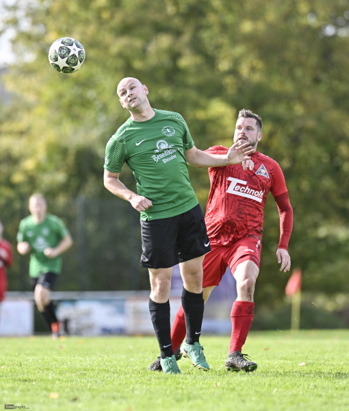 SV Teutonia Großenlüder - FSG Vogelsberg: Lorenz Ruhl gegen Pascal Strehl