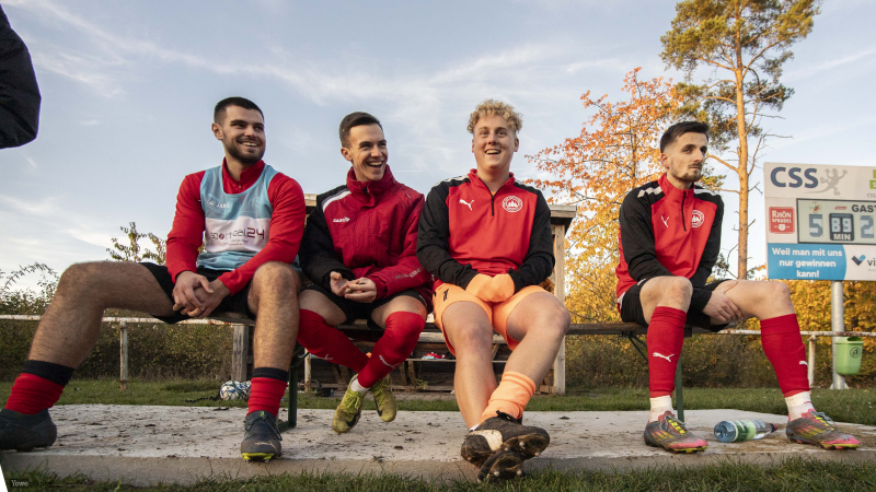 TSV Künzell - ESV Hönebach: Die vier von der Tanke
