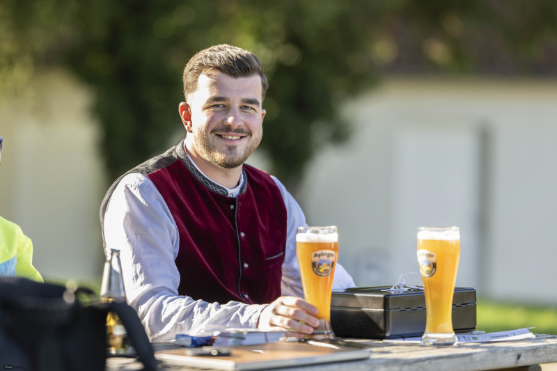 TSV Künzell - ESV Hönebach: Bürgermeister Leon Zentgraf