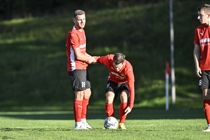 TSV Künzell - ESV Hönebach: Sebastian Körner mit Marcel Huder
