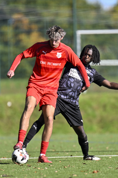 TSV Künzell - SV Hofbieber: Elias Traber gegen Oliver Schwab