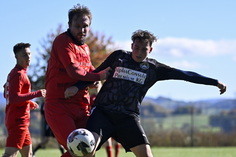 TSV Künzell - SV Hofbieber: Carl-Sebastian Dege gegen Aaron Goldbach