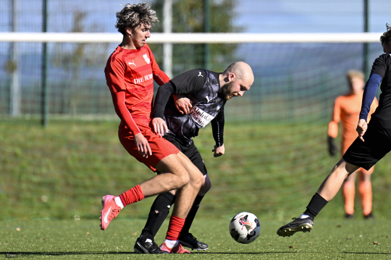 TSV Künzell - SV Hofbieber: Elias-Finn Traber gegen Mario Bellinger