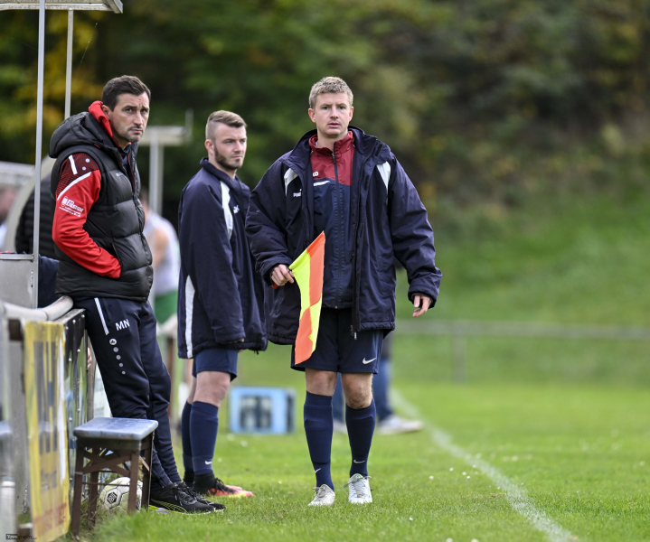 SG Schmalnau Hettenhausen - TSG Lütter: Patrick Stumpf mit Marko Novakovic