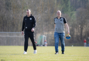 TSV Ufhausen - SG Haselbach: Dominik Weber mit Joachim Weber