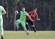 TSV Ufhausen - SG Haselbach: Mario Henning mit Elias Bunzenthal